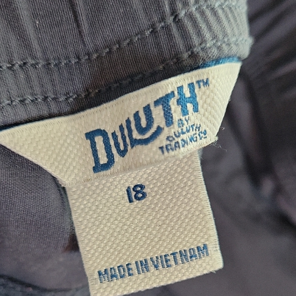 Women's Duluth Dry On The Shorts Gray Size 18 46733 - Picture 4 of 7
